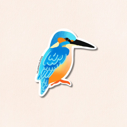 Kingfisher Vinyl Sticker