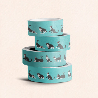 Tuxedo Cat Washi Tape