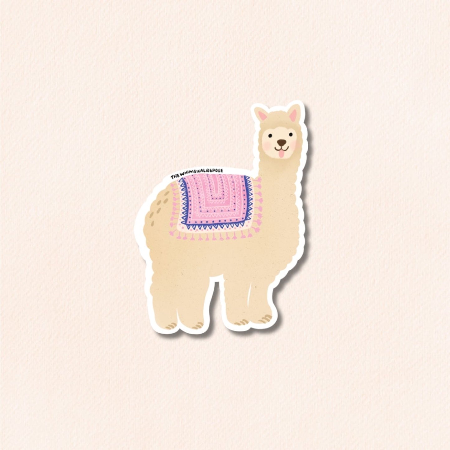 Alpaca Vinyl Sticker (3 Colours)