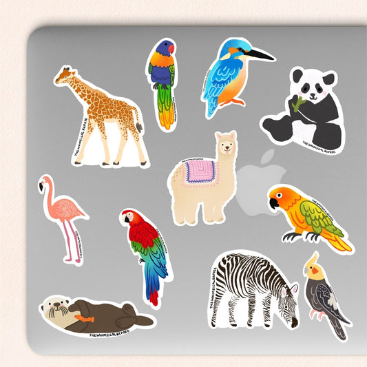 Sheep Vinyl Sticker (2 Colours)