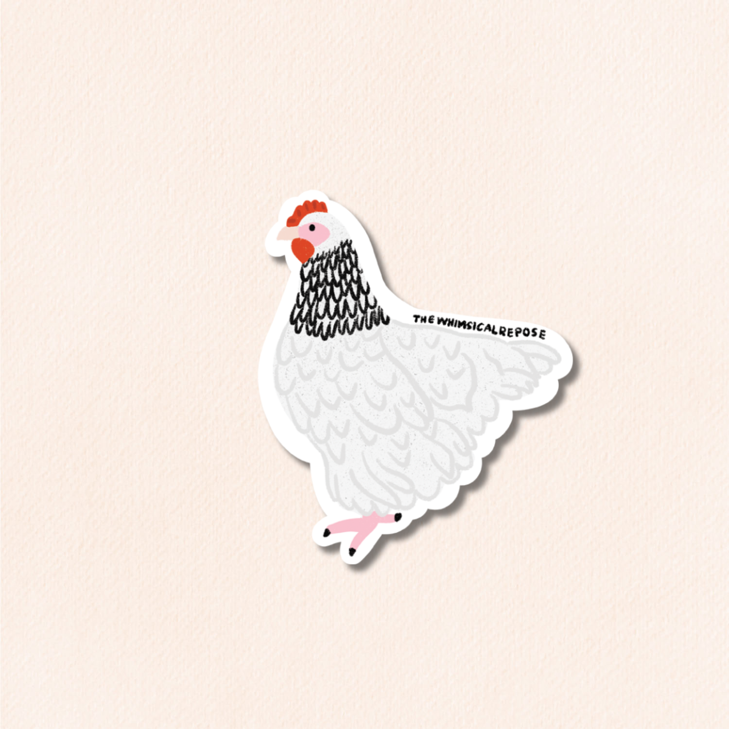 Chicken Vinyl Sticker