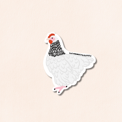 Chicken Vinyl Sticker