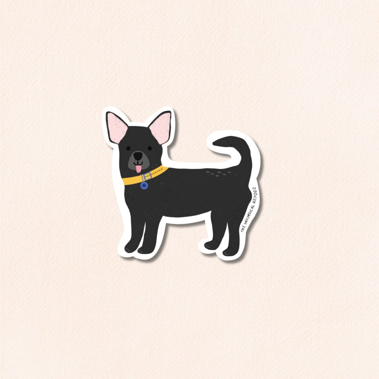 Chihuahua Vinyl Sticker, 5 Colours