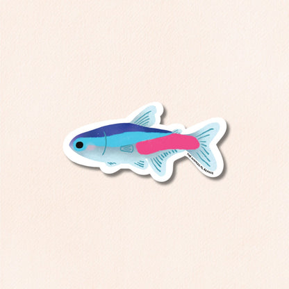 Neon Tetra Sticker