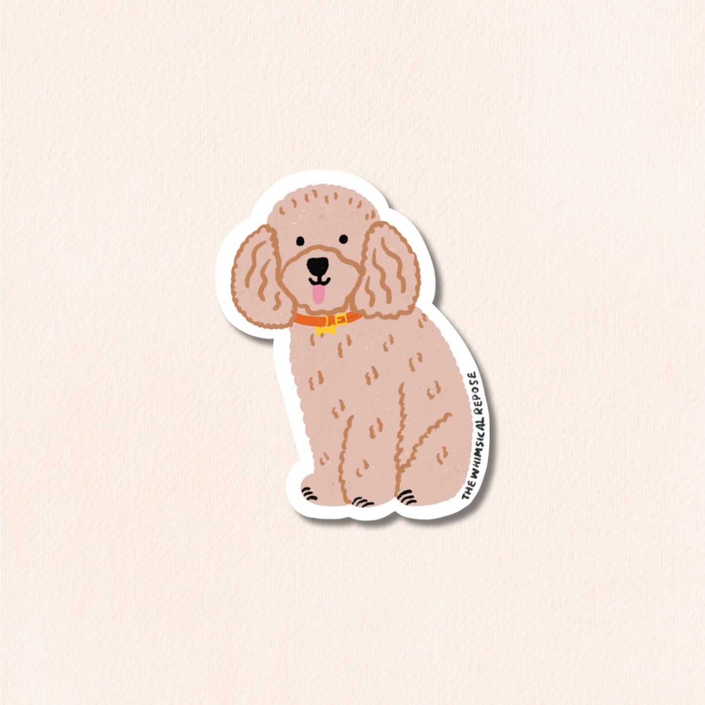 Toy Poodle Sticker
