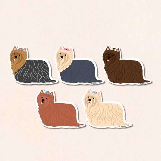 Yorkshire Terrier Vinyl Sticker