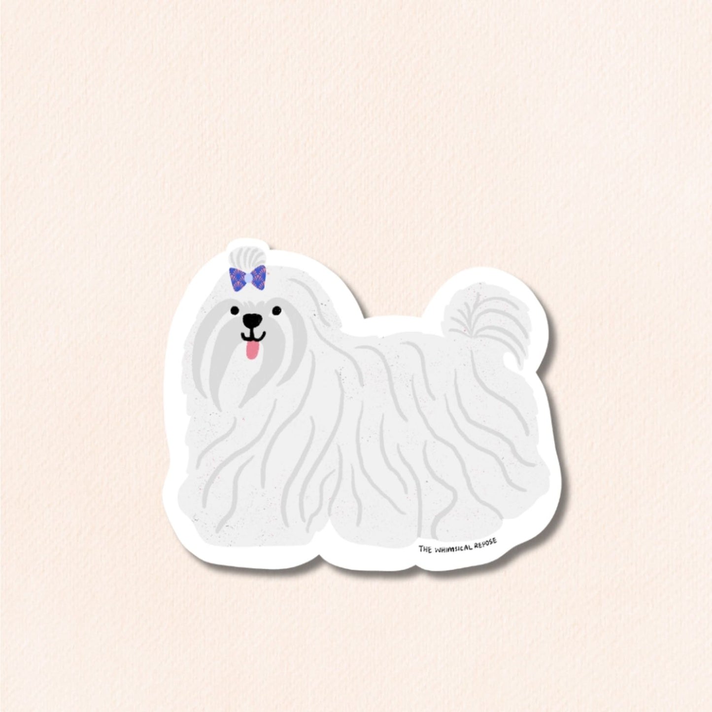 Maltese Vinyl Sticker