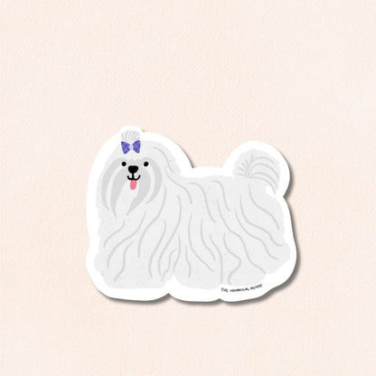 Maltese Vinyl Sticker