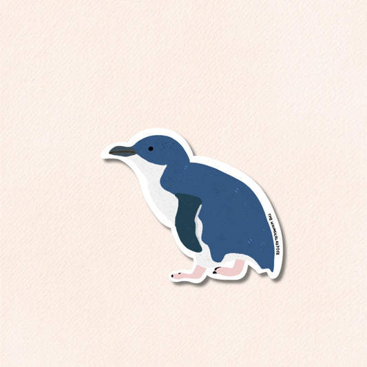 Blue Penguin Sticker