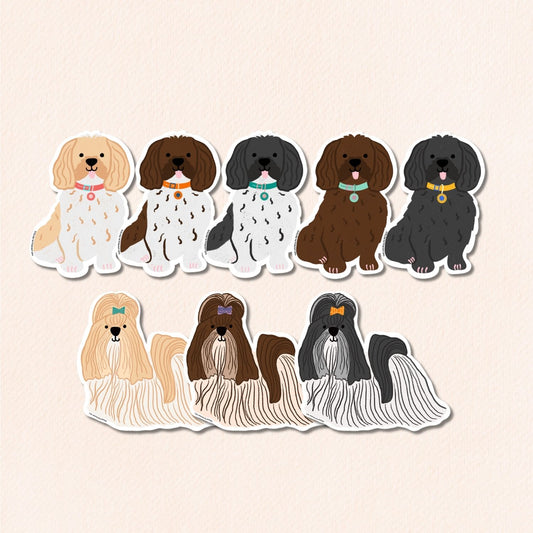 Shih Tzu Vinyl Sticker