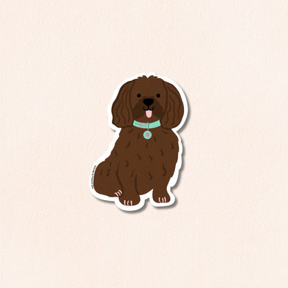 Shih Tzu Vinyl Sticker