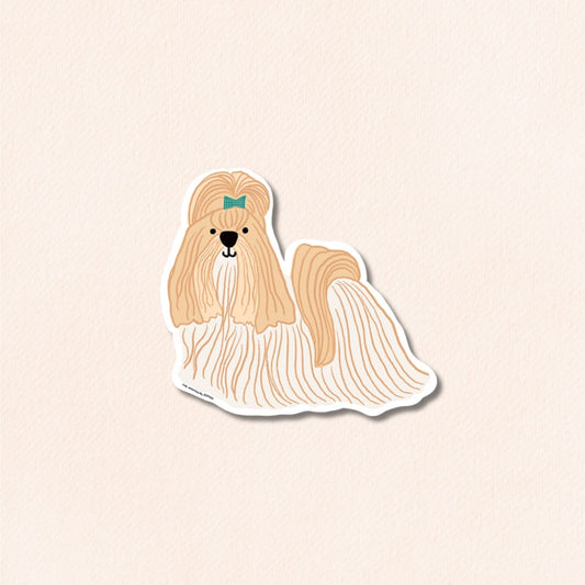 Shih Tzu Vinyl Sticker