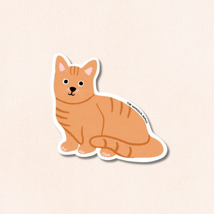 Munchkin Cat Vinyl Sticker, 3 Colours