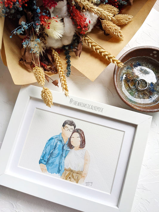 Custom Watercolour Mini Portrait